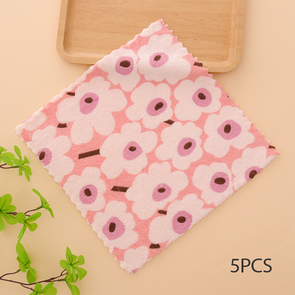 ✨Buy 1 Get 2 Free✨Coral Fleece Absorbent Lint-Free Dishcloths
