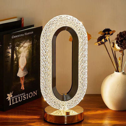 Stylish Rechargeable Touch Bedside Nightlight Set