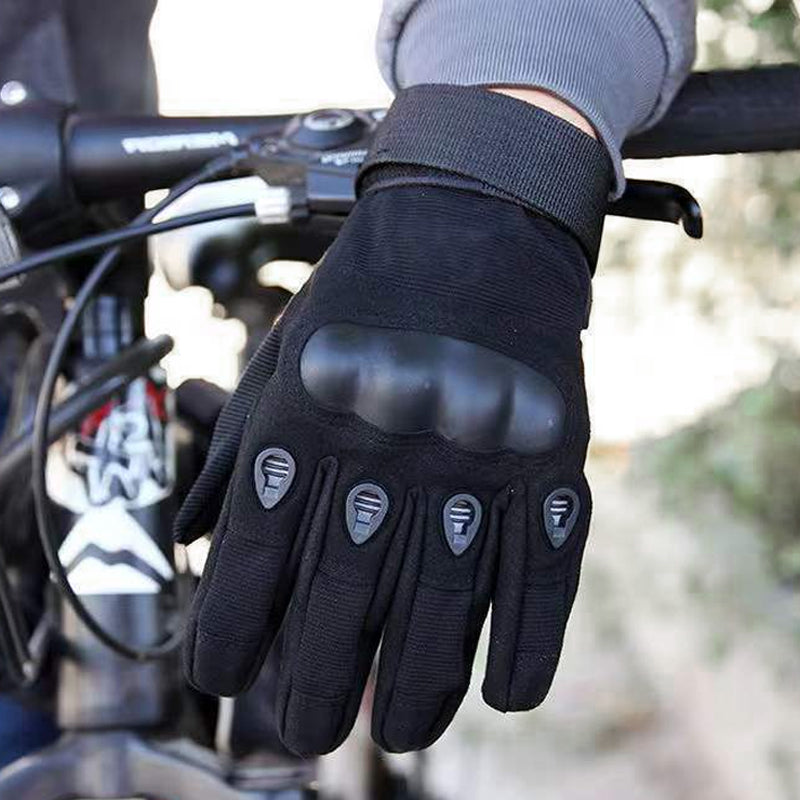 Abrasion-Resistant Full-Finger Work Gloves – Touchscreen on 3 Fingers, Reinforced Palm & Tactical Durability