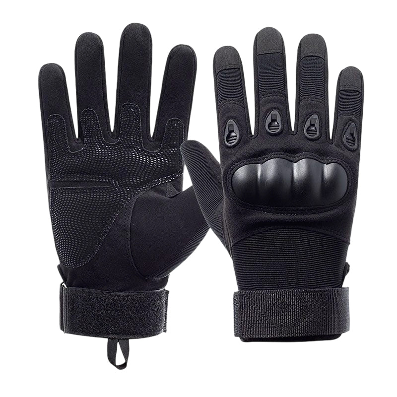 Abrasion-Resistant Full-Finger Work Gloves – Touchscreen on 3 Fingers, Reinforced Palm & Tactical Durability