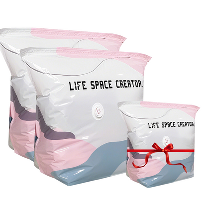 🧳No‑Pump Vacuum Storage Bags – Press & Seal, No Pump Needed. Saves 80% Space, Keeps Clothes Dry & Dust‑Free