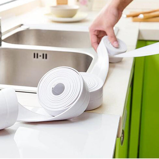 🎁 Buy 1 Get 1 Free🔥White Waterproof Self Adhesive Caulk Tape