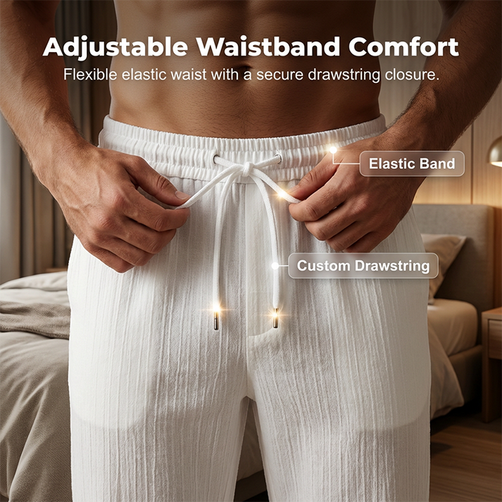 Men's Textured 2-Piece Shirt & Pants Set